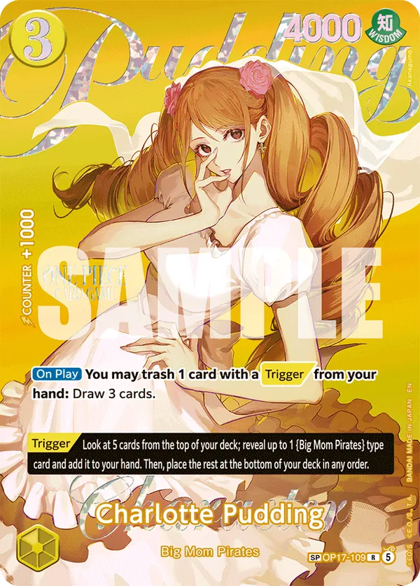 Charlotte Pudding special rare card from EB-05 Heroines Edition Vol. 2