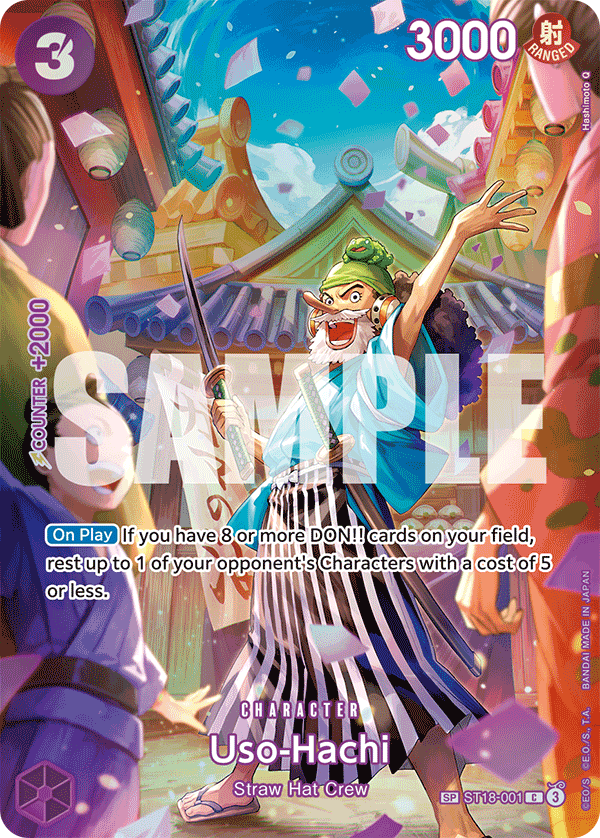 Uso-Hachi SP card from OP-10 Royal Blood